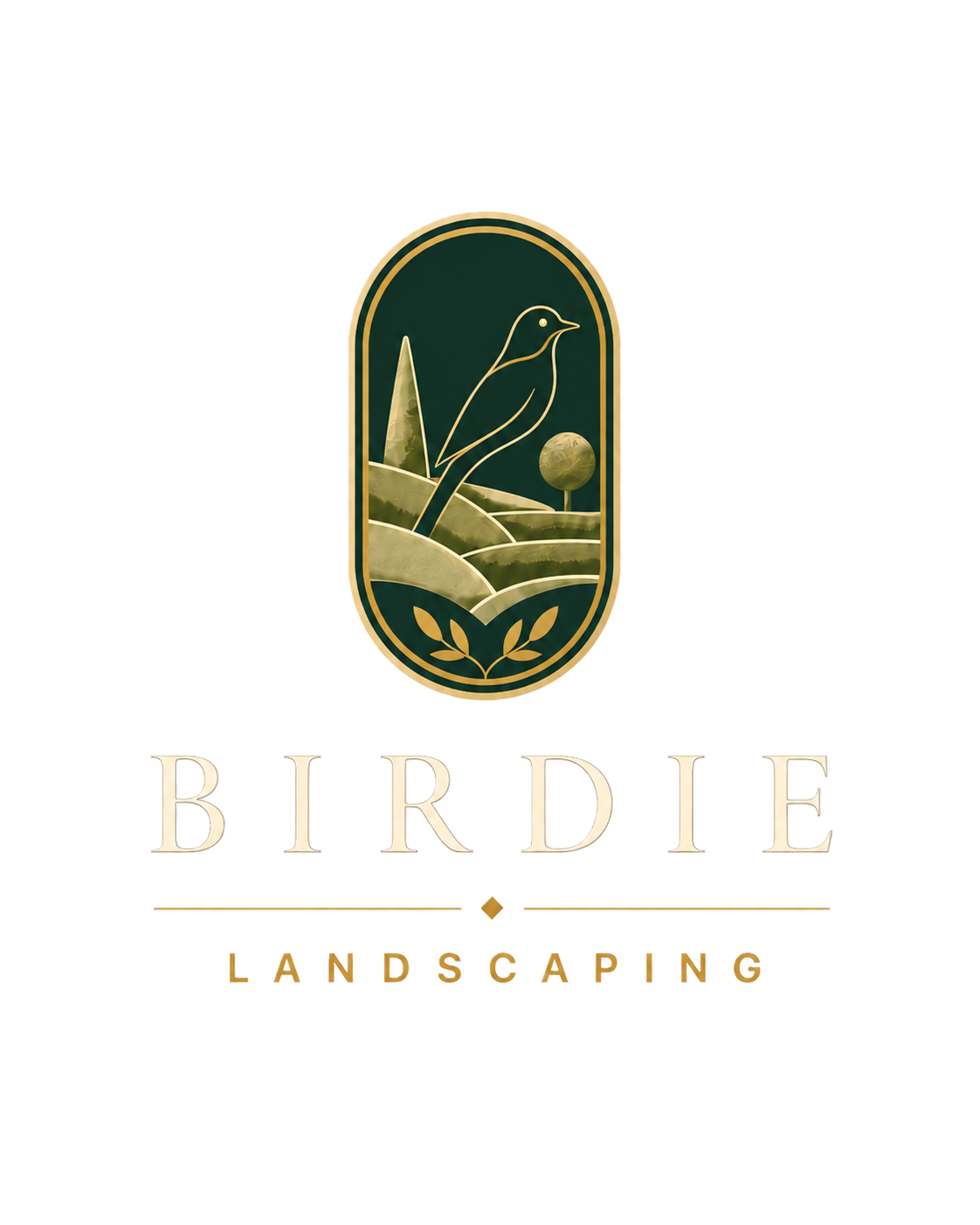 Birdie Landscaping logo